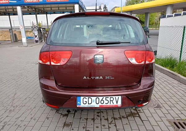 Seat Altea XL cena 12500 przebieg: 306652, rok produkcji 2008 z Gdańsk małe 781